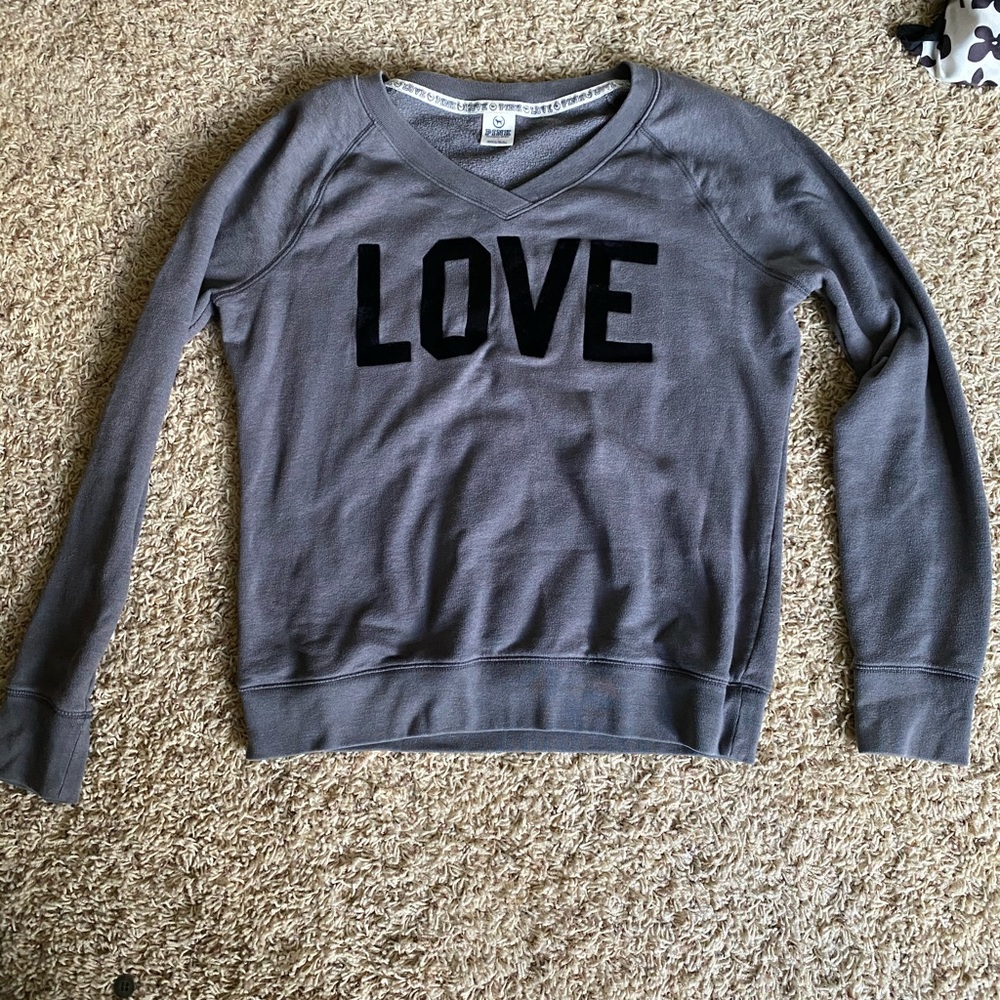 Pink sweatshirt